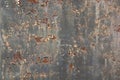 Dark gray rusty metal steel sheet texture background