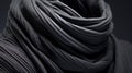Dark gray scarf snood pattern
