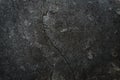 Dark gray stone texture. Industrial design background. Abstract grunge. Old rough black granite surface. Image with copy space Royalty Free Stock Photo