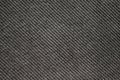 Dark gray unprinted suiting fabric from above Royalty Free Stock Photo
