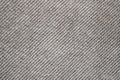 Dark gray unprinted suiting fabric from above .Cloth texture Royalty Free Stock Photo