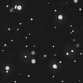 Dark gray water and small bubbles, abstract background Royalty Free Stock Photo