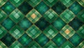 Dark green argyle vector pattern suitable for festive holiday designs