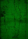 Dark Green Cracked Paint Background