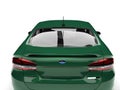 Dark green Ford Mondeo 2015 - 2018 model - back view