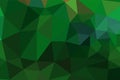 Dark green geometric pattern triangles polygonal design for web and background, application Royalty Free Stock Photo