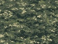 Dark green pixels camouflage