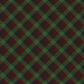 Dark Green Red Argyle Seamless Pattern Royalty Free Stock Photo