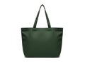 Dark green tote bag with sturdy handles Royalty Free Stock Photo