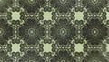 Dark Green Vintage Decorative Floral Ornament Wallpaper Pattern Image Royalty Free Stock Photo