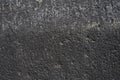 Dark grey asphalt road texture, top view. Royalty Free Stock Photo