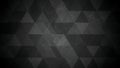 Dark Grey Triangles Background, Geometric Pattern, Abstract Design Royalty Free Stock Photo