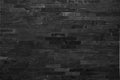 Dark grey black brick wall  texture background Royalty Free Stock Photo