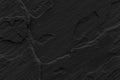 Dark grey black slate background or texture. Black granite slabs Royalty Free Stock Photo