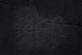 Dark grey black slate texture in natural pattern with high resolution for background and design art work. Black stone wall Royalty Free Stock Photo