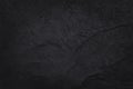 Dark grey black slate texture in natural pattern with high resolution for background and design art work. Black stone wall Royalty Free Stock Photo