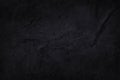 Dark grey black slate texture in natural pattern. Black stone wall. Royalty Free Stock Photo