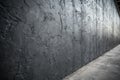 Dark grey black textured concrete wall background Royalty Free Stock Photo