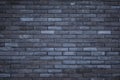 Dark grey brick tiles wall texture background. Backdrop for design Royalty Free Stock Photo