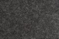 Dark Grey felt texture. Closeup view. Royalty Free Stock Photo