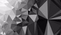 Dark Grey Low Poly Abstract Background Illustrator Royalty Free Stock Photo