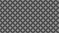 Dark Grey Overlapping Circles Pattern Design