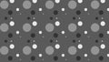 Dark Grey Random Scattered Dots Pattern