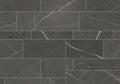 Dark grey subway tile with subtle white veining texture background Royalty Free Stock Photo