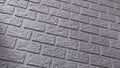 dark grey wall of bricks Royalty Free Stock Photo