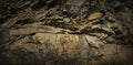 Dark grunge background.Brown rock texture. Close-up. Rusty background. Royalty Free Stock Photo