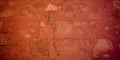 Dark grunge brown background with scratches red dark wall concrete cement texture Royalty Free Stock Photo