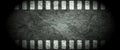 Dark grunge filmstrip abstract background Royalty Free Stock Photo