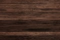 Dark Grunge Wood Panels. Planks Background. Old Wall Wooden Vintage Floor