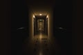 Dark hallways Royalty Free Stock Photo