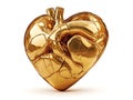 dark heart, 3D, illustration, decorative