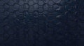 Dark hexagonal geometric pattern texture with subtle grid lines for modern tech background Royalty Free Stock Photo