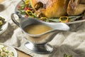 Dark Homemade Turkey Gravy