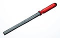 Old steel file. Vector drawing