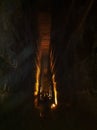 Inside The Great Pyramid of Giza, Cairo, Egypt.