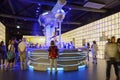 Dark inside of Russia pavillon, EXPO 2015 Milan