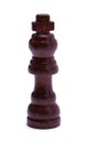 Dark King Chess Piece Royalty Free Stock Photo
