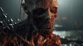 Intense Undead Body: Unreal Engine 5 Close-up With Ray Tracing