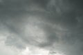 Dark layers cloudy rain coming. Dark storm clouds background. Dark sky full of clouds before the rain. Landscape of dark cloudy Royalty Free Stock Photo