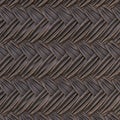 Dark leather texture of rattan
