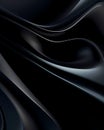 Liquid metal texture abstract background - Wave design banner