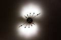 dark lustre on the ceiling Royalty Free Stock Photo