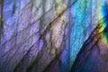 Labradorite macro detail