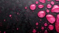 Dark Magenta Gradient Noise Texture Background for Design Projects with Copy Space