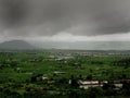 Dark Monsoon Landscape