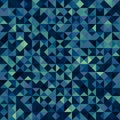 Dark multicolor polygonal background